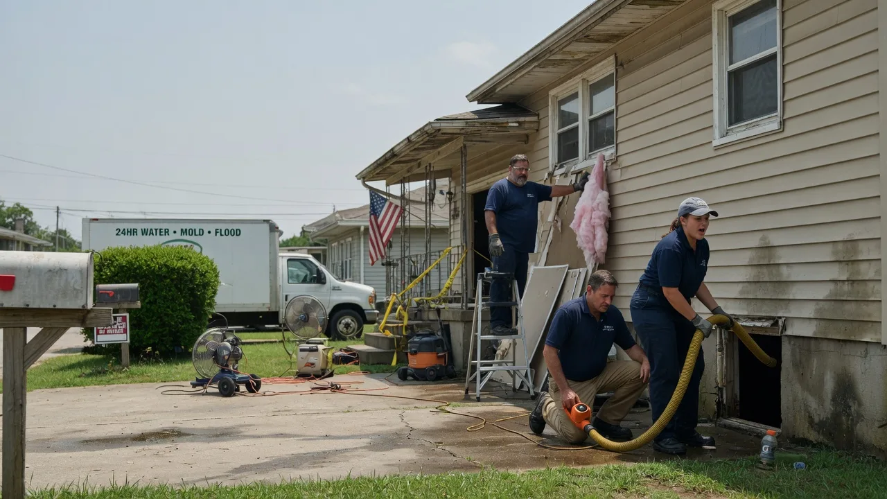 Water Damage Repair in Choudrant, LA near me